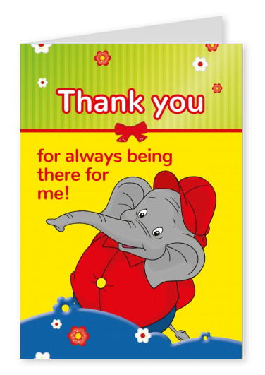 illustration Benjamin the elephant 
