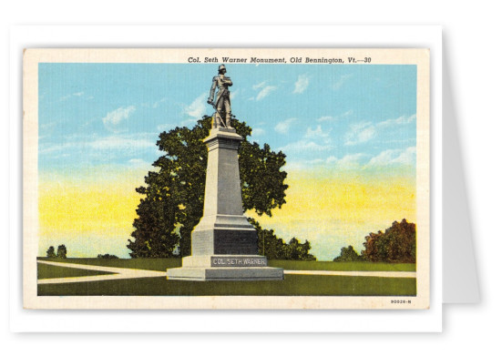 Bennington, Vermont, Col. Seth Warner Monument