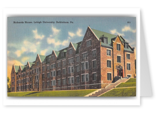 Bethlehem, Pennsylvania, Richards House, Lehigh University