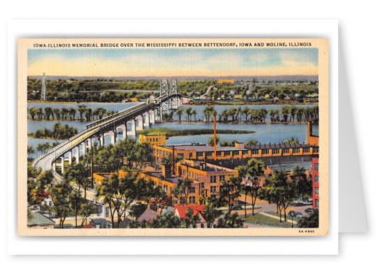 Bettendorf, Iowa, Iowa-Illinois Memorial Bridge