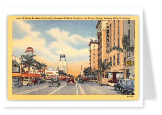 Beverly Hills, California, Wilshire Boulevard