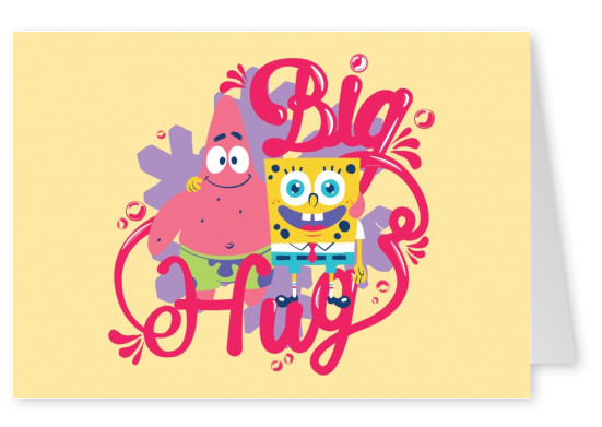 Big Hug - Spongebob characters