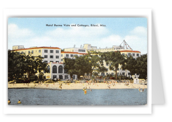 Biloxi, Mississippi, Hotel Buena Vista and Cottages