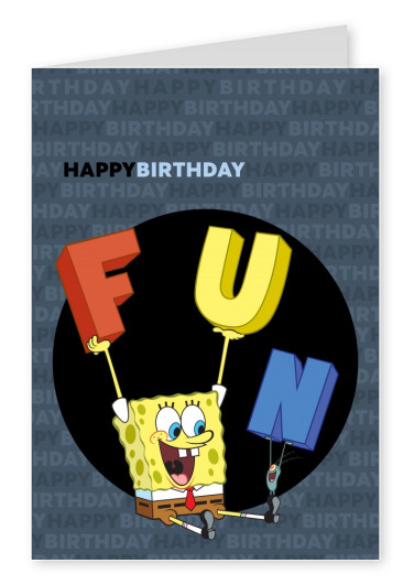 Spongebob - Birthday Fun!