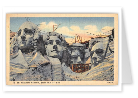 Black Hills, South Dakota, Mount Rushmore Memorial