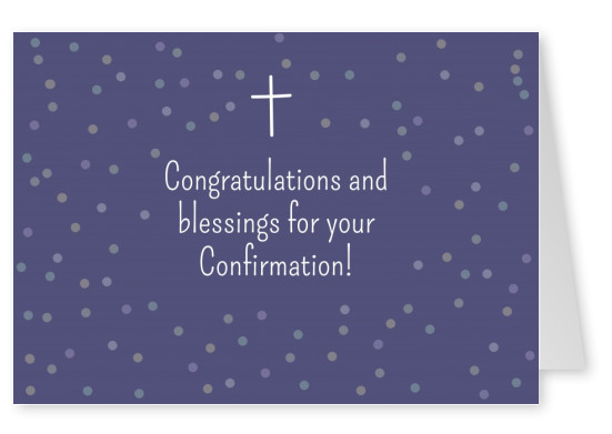 Congratulations and Blessings for your Confirmation