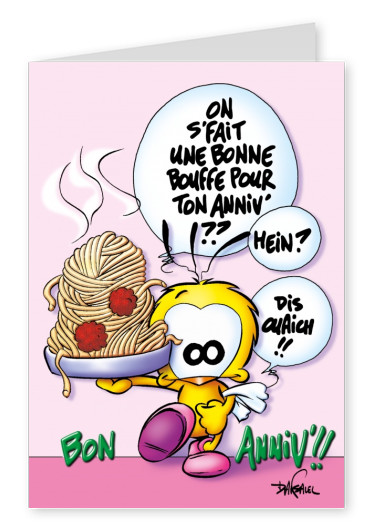 Le Piaf Cartoon Bon Anniv