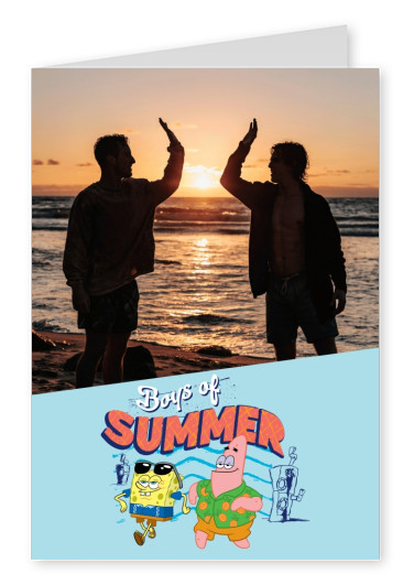 Boys of summer - Spongebob and Patrick