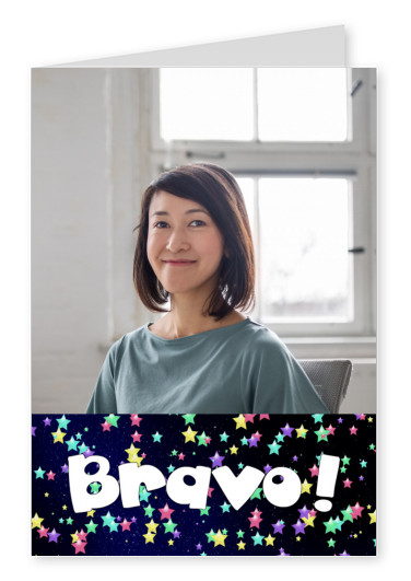 bravo étoiles multicolores