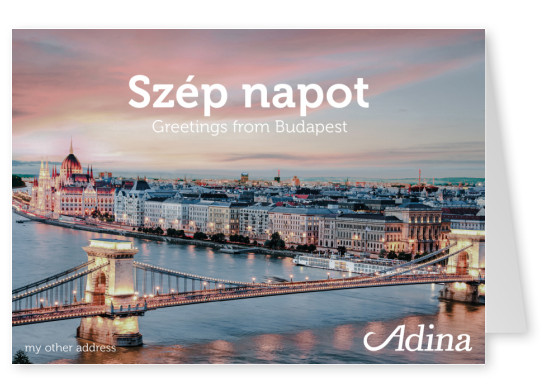 Salutations de Budapest