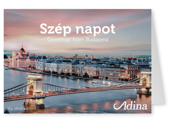 Saudações de Budapeste