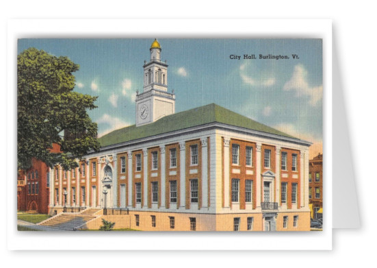 Burlington Vermont City Hall Exterior