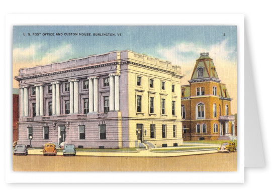 Burlington, Vermont, US Post Office and Custom House