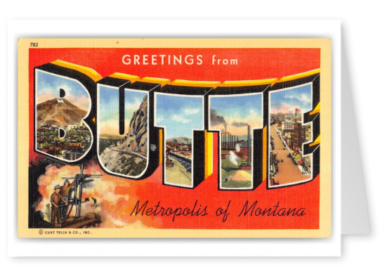 Buttee, Montana, Greetings from