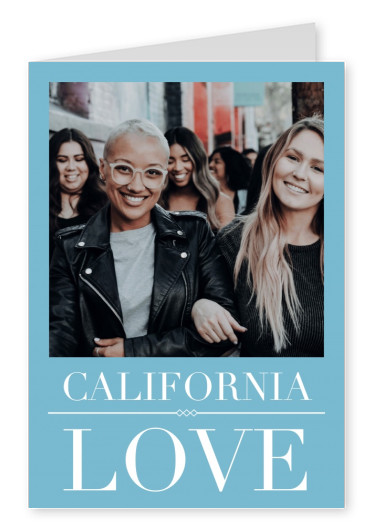 cartão postal de California Love