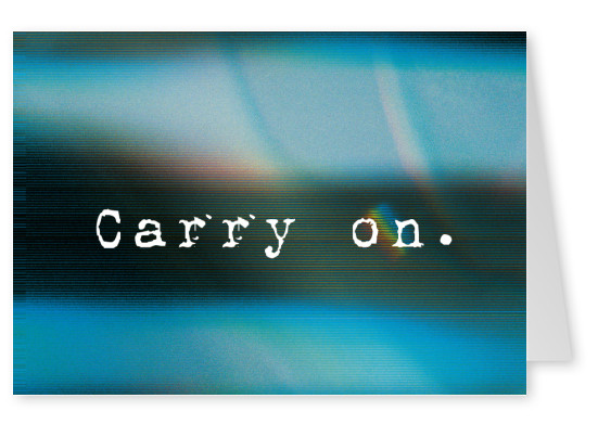 postcard Carry on