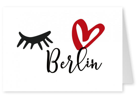 ilustração Olho-amor Berlim
