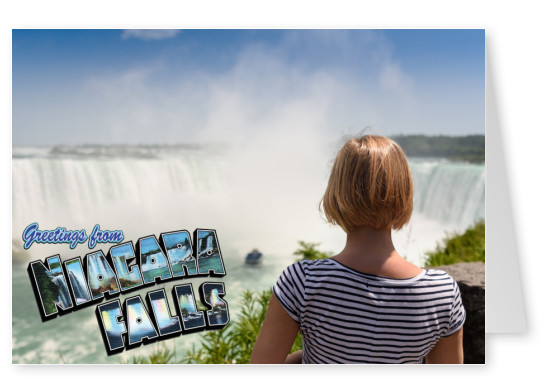 Saudações de Niagara Falls
