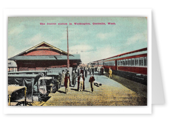 Centralia Washington Railroad Station