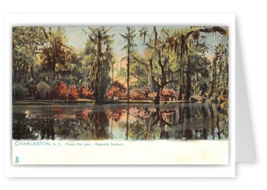 Charleston, South Carolina, Magnolia Gardens on the lake