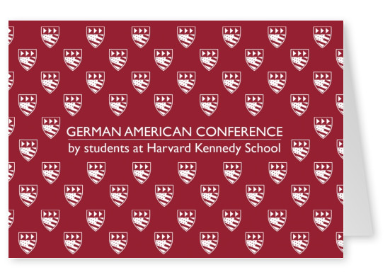 German American Conference checkered red