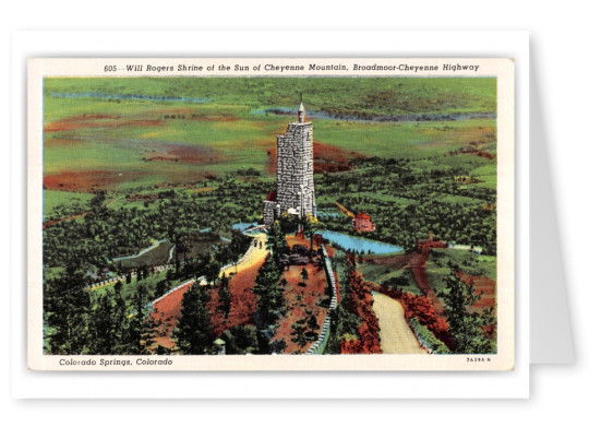 Colorado Springs, Colorado, Will Rogers Shrine of the Sun of Cheyenne Mountain