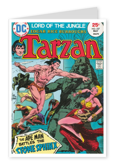 Tarzan Postcard