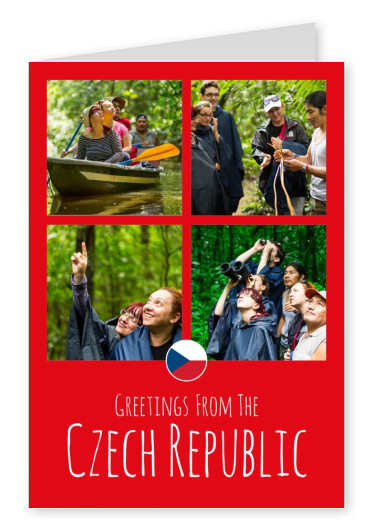 postcard Greetings from Czech Republic