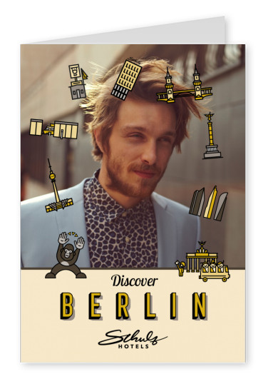 postcard Discover Berlin