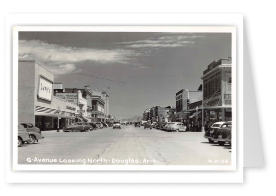 Douglas Arizona G Avenue Looking North