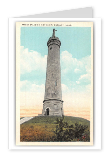Duxbury Massachusetts Myles Standish Monument
