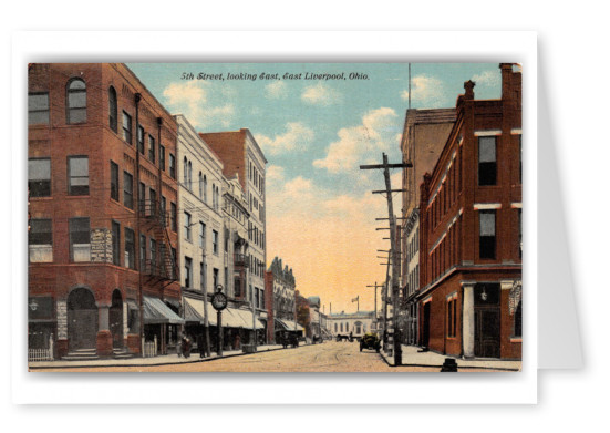 East Liverpool, Ohio, 5th Street looking east