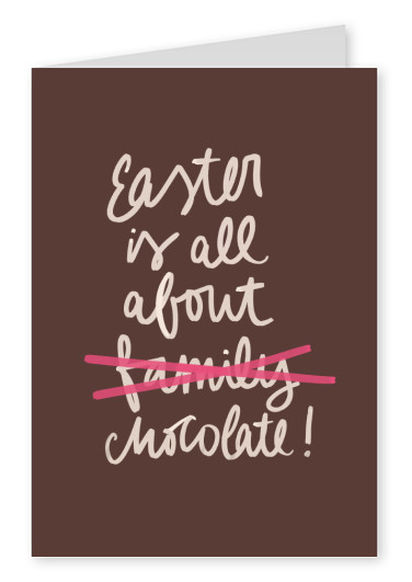 Easter is all about family (and chocolate)