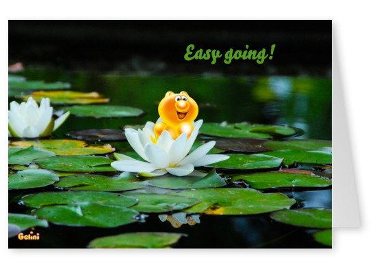 postcard Gelini Easy going