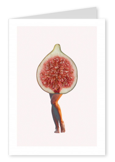 Woman legs in a fig body