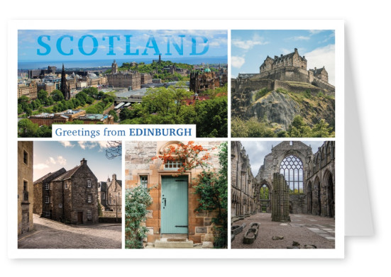 Foto collage Edinburgh