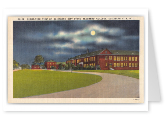 Elizabeth City, North Carolina, Elizabeth City State Teachers College at night