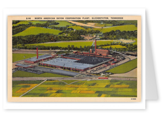 Elizabethton, Tennessee, North American Rayon Corporation Plant