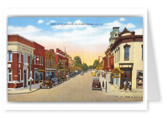 Elizabethtown, Kentucky, West Dixie Avenue