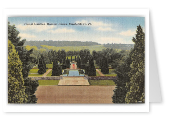 Elizabethtown, Pennsylvania, Formal Garden, Masonic Homes