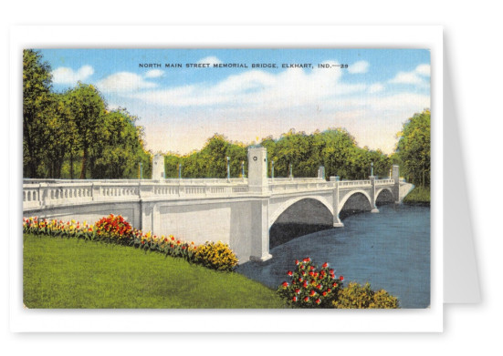 Elkhart, Indiana, North Main Street Memorial Bridge
