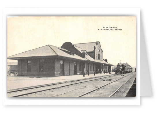 Ellensburg, Washington, N.P. Depot