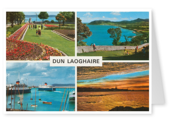 O John Hinde Arquivo de fotos de Dun Laoghaire
