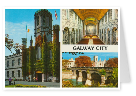 O John Hinde Arquivo de fotos de Cidade de Galway