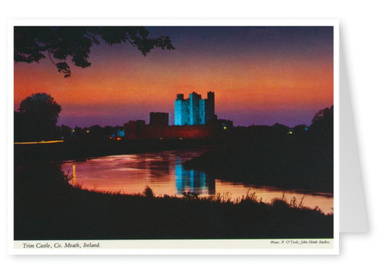 O John Hinde Arquivo de fotos de TTrim Castelo, Co.Meath, Irlanda