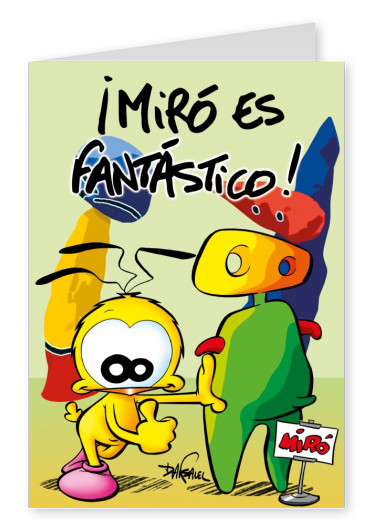 Le Piaf dibujos animados Miró es fantastico