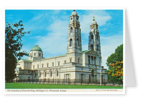 John Hinde photo d'Archive de la Cathédrale du Christ le Genre, Co. Westmeath, Irlande