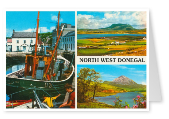 John Hinde photo d'Archive du Nord-Ouest de Donegal