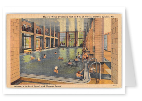 Excelsior Springs, Missouri, Mineral Water Swimming Pool