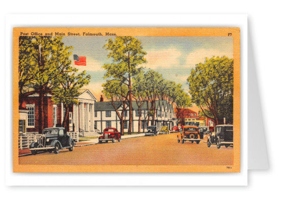 Falmouth, Massachusetts, Post Office and Main Street